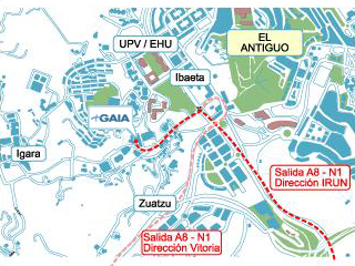 Mapa de El Antiguo